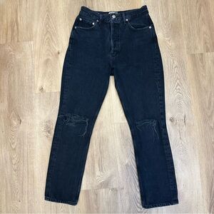 AGOLDE Distressed Riley Jeans